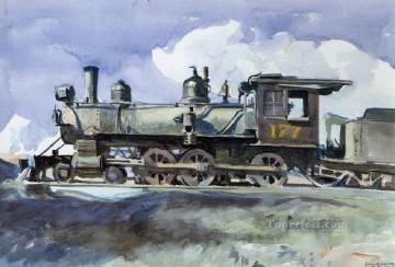 エドワード・ホッパー Painting - Drg機関車エドワード・ホッパー